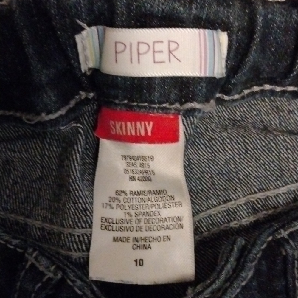 💙EC PIPER BLUE DENIM SKINNY JEANS💙 - Picture 5 of 7
